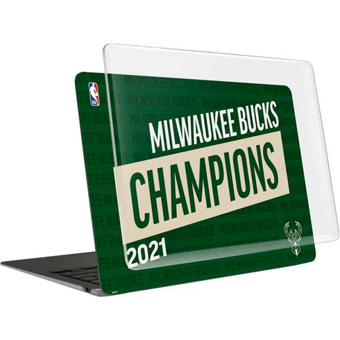 NBA Milwaukee Bucks 2021 Champions MacBook Air 13in (2020) Case plus Skin